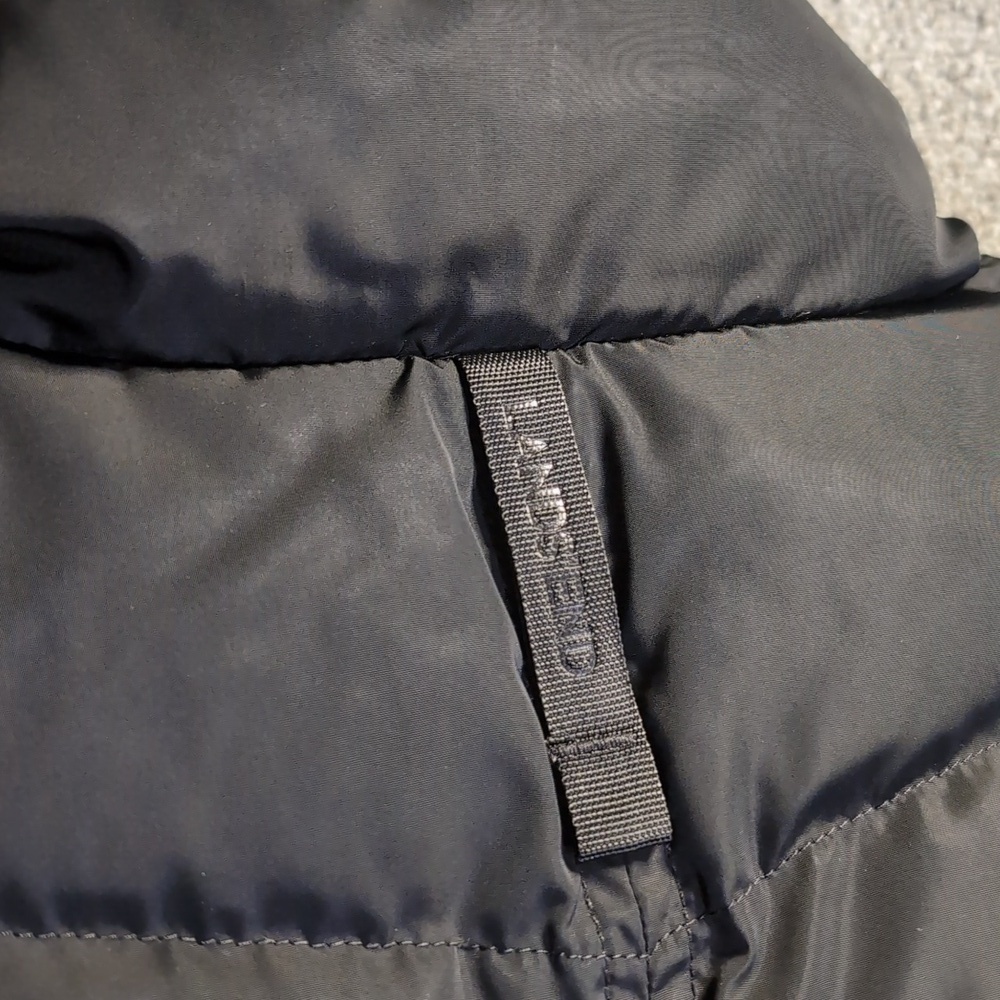 Lands End Goose Down Vest Dusk Black Size Medium - Picture 4 of 10